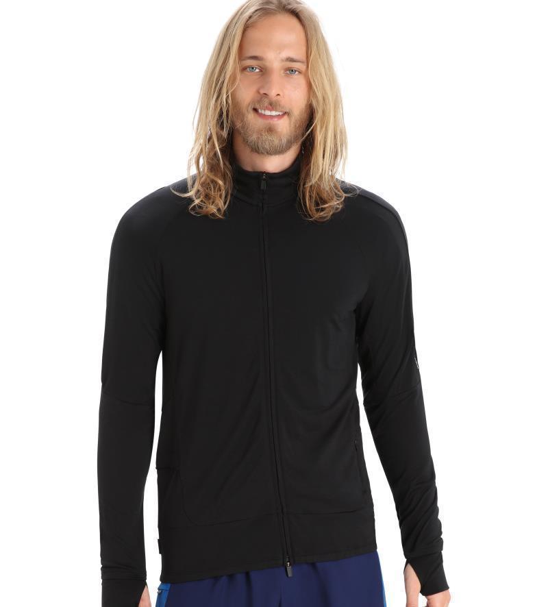 ZoneKnit LS Zip - Mens - Black 2