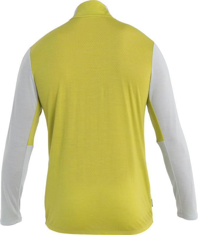 ZoneKnit LS Zip - Mens - Ether / Bio Lime / CB 2
