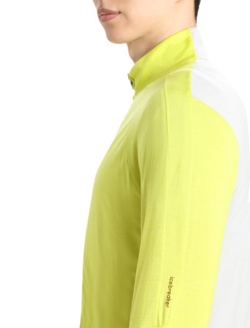 ZoneKnit LS Zip - Mens - Shine / Ether / CB 8
