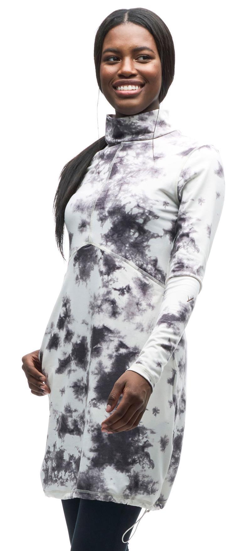 Abito LS Dress - Winter Cloud Tie Dye 2