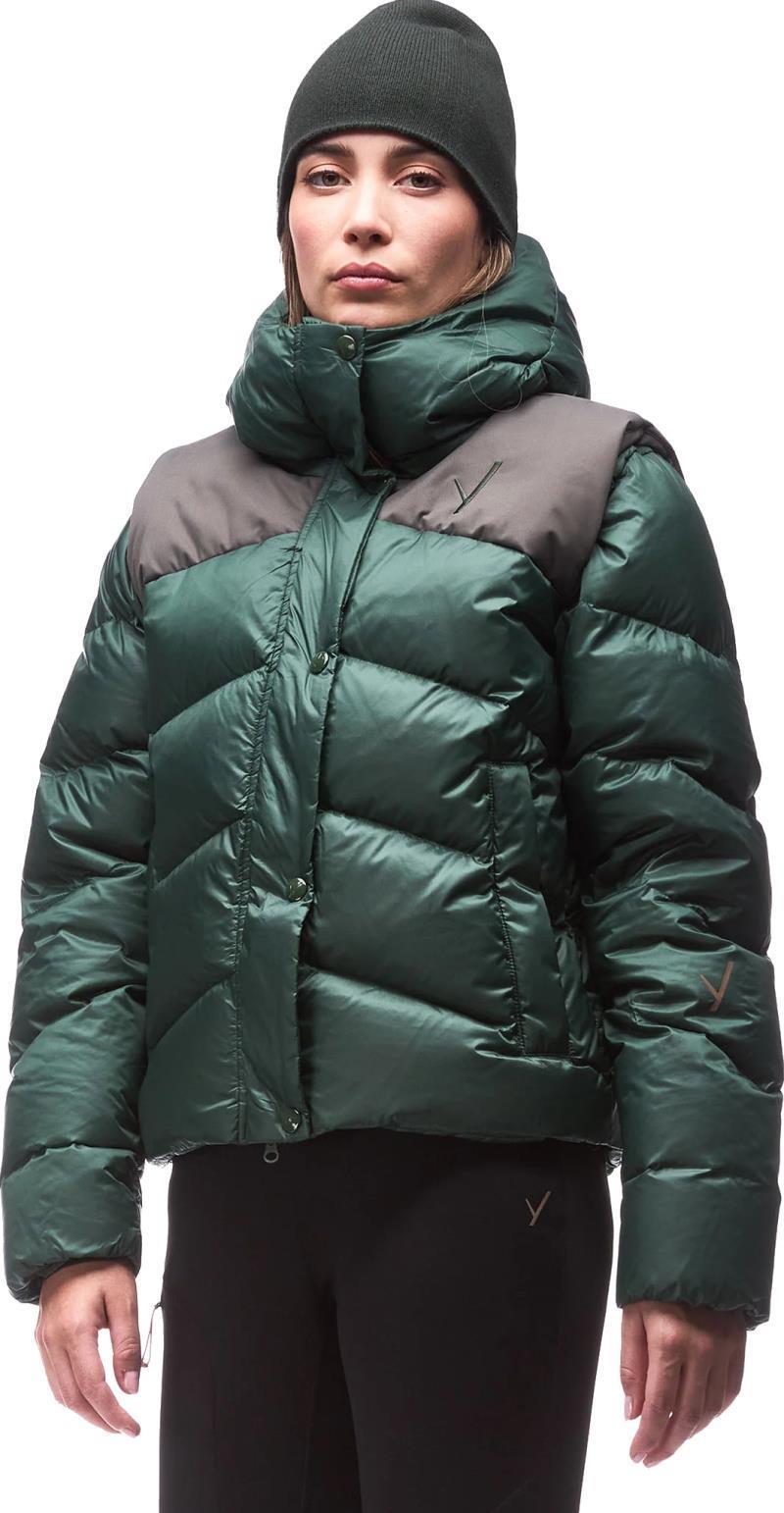 Abrigo Light Down Jacket - Womens - arugula / cypress cb 1