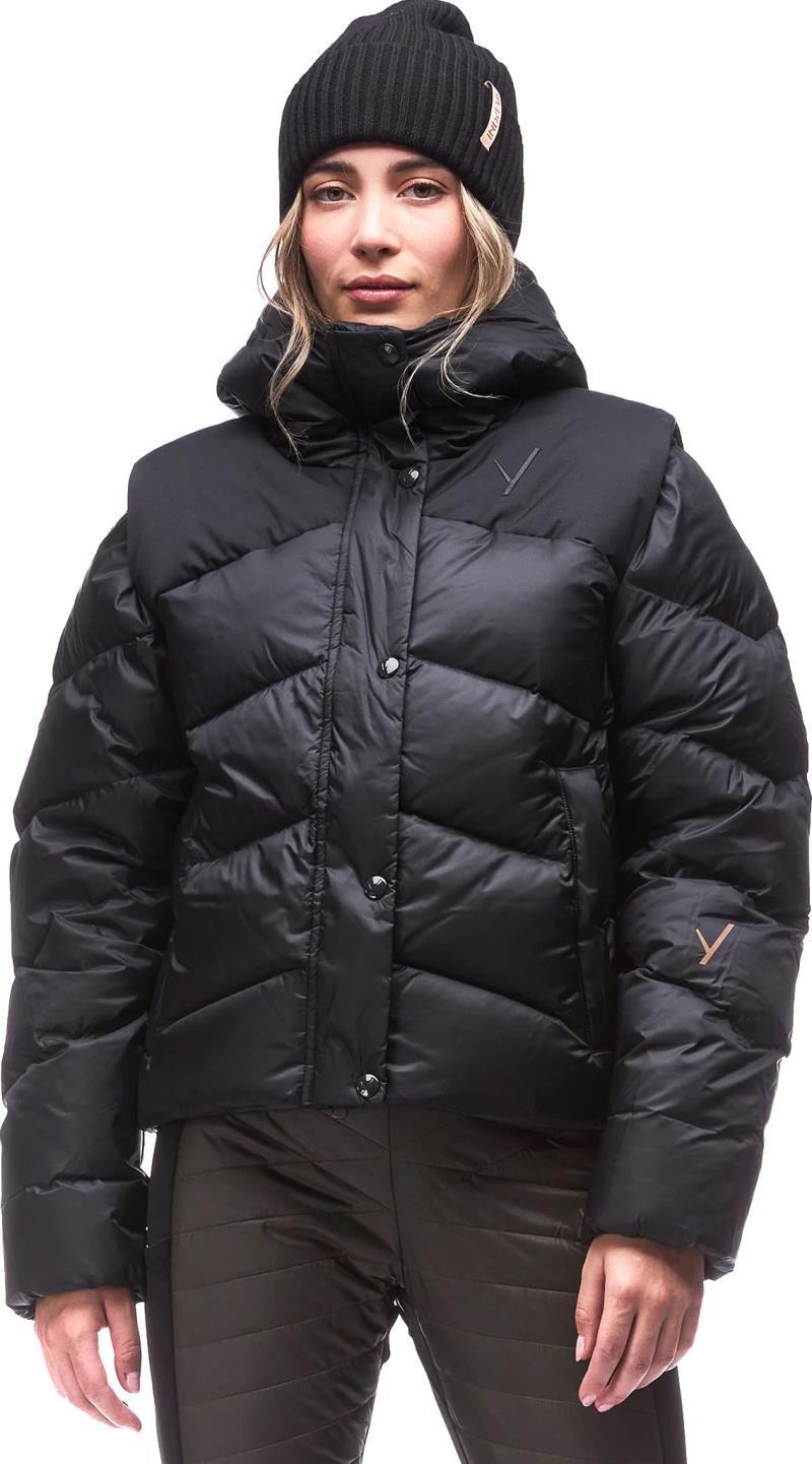 Abrigo Light Down Jacket - Womens - black 1