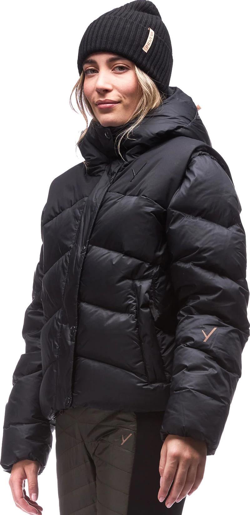 Abrigo Light Down Jacket - Womens - black 1