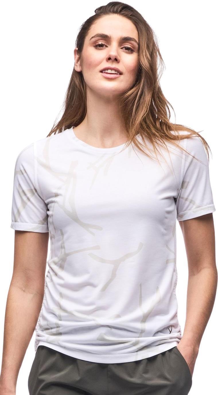 Airy SS Shirt - Womens - Daisy Branch Print 1