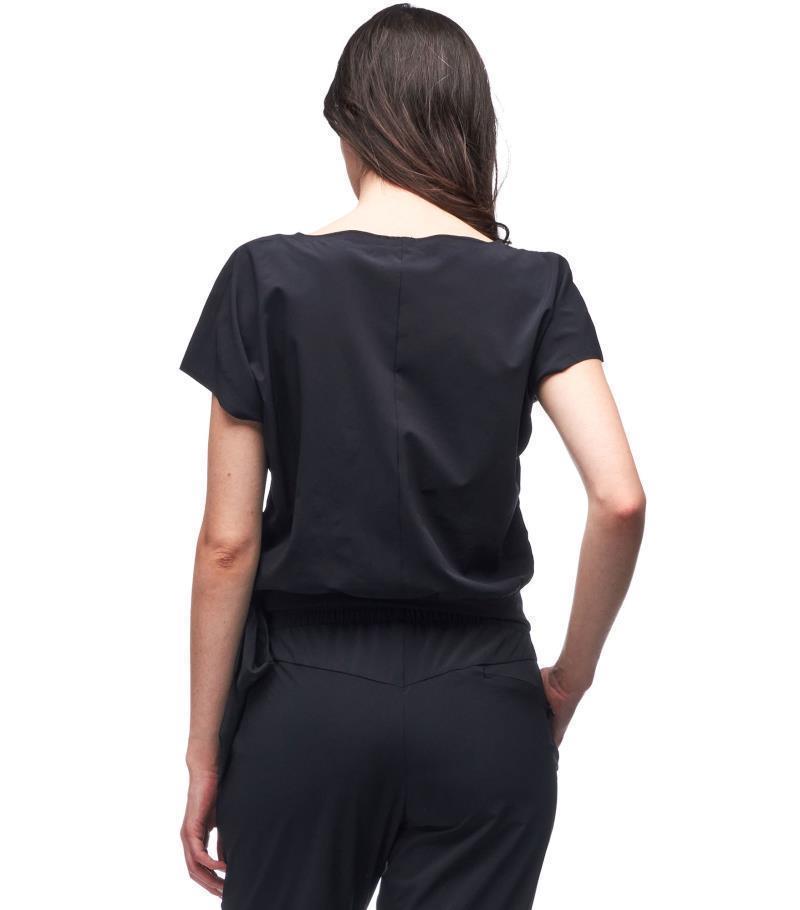 Aleste Cropped Shirt - Womens - Black 3