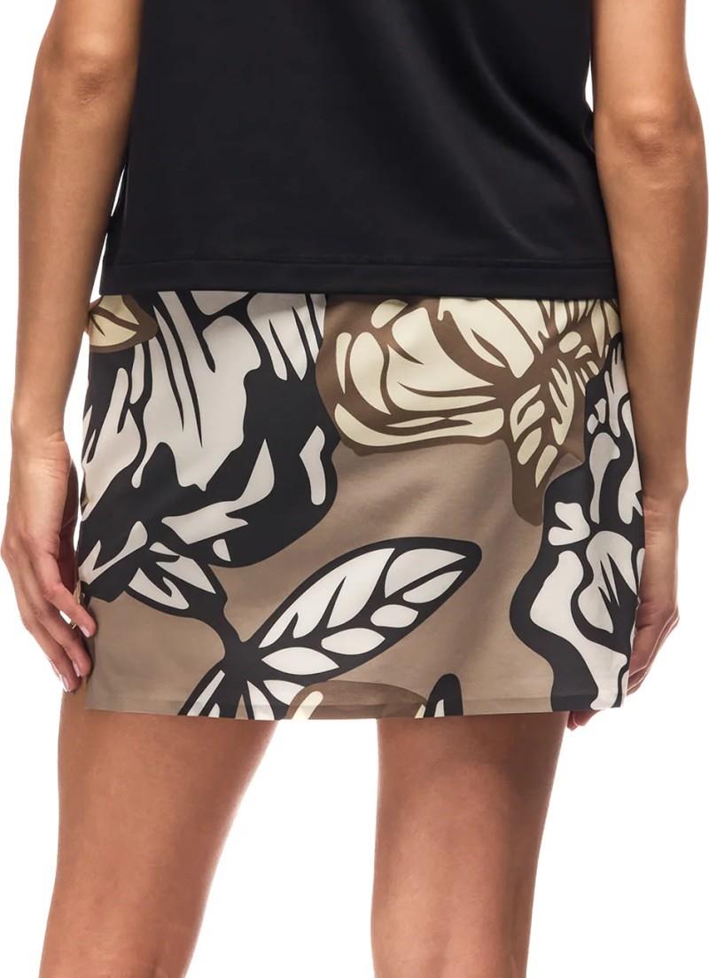 Alokaya Skirt - sunset piwonia print 1