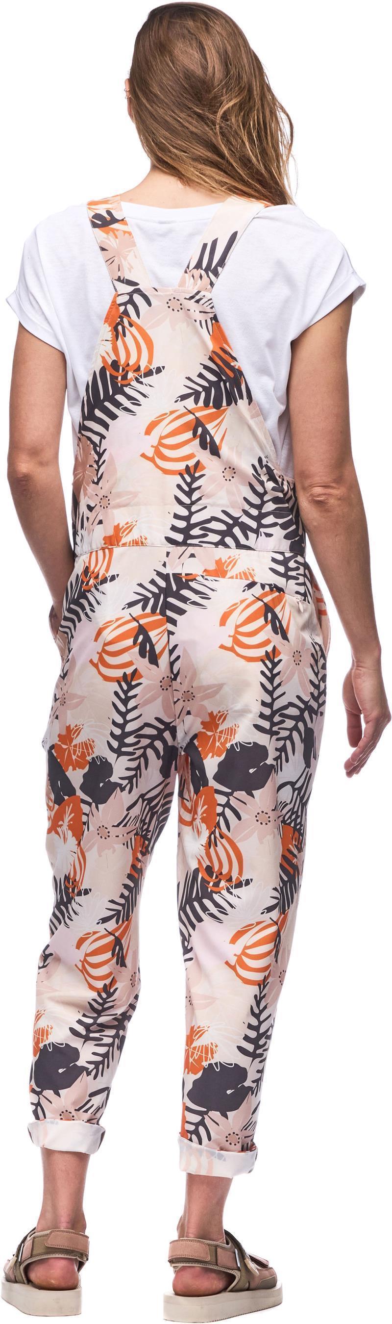 Arin Overalls - Womens - Clementine Botanical Print 3