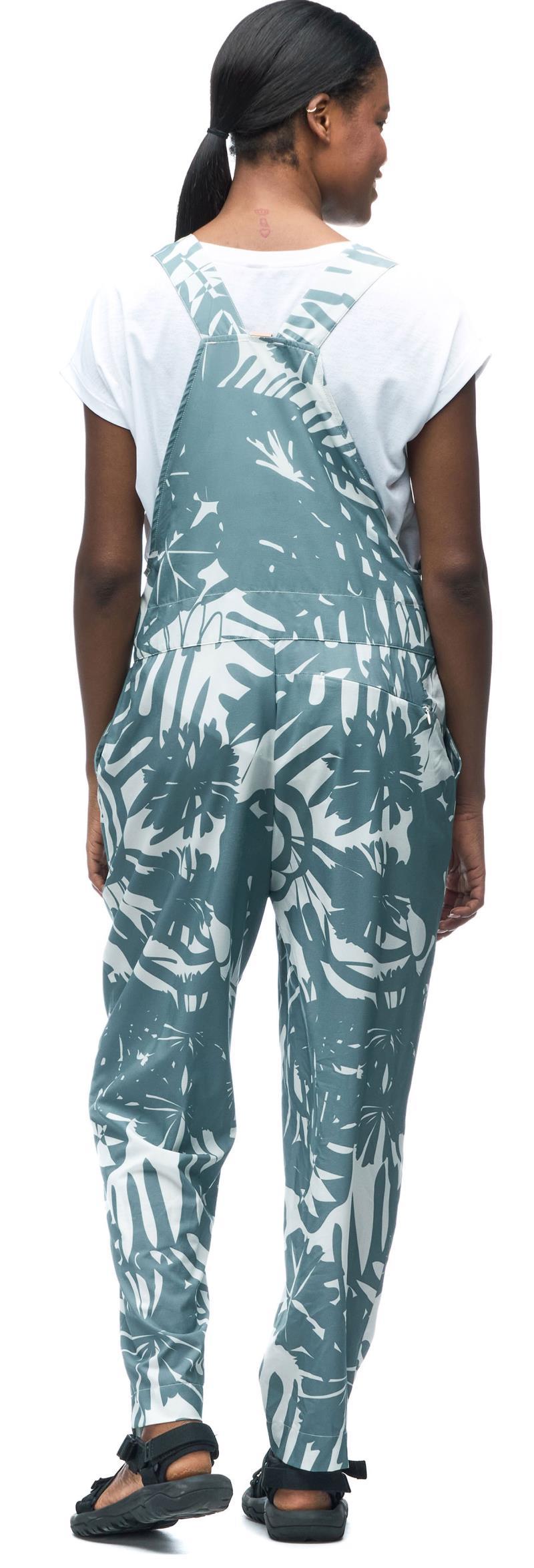 Arin Overalls - Womens - Pond Botanical Print 3