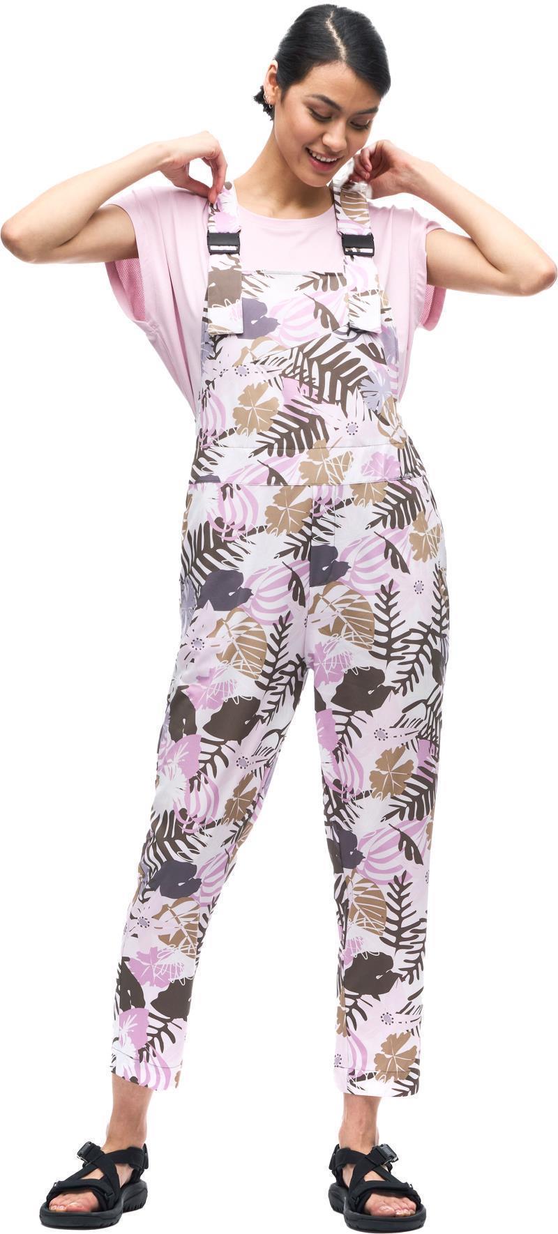 Arin Overalls - Womens - old flame botanical print 1