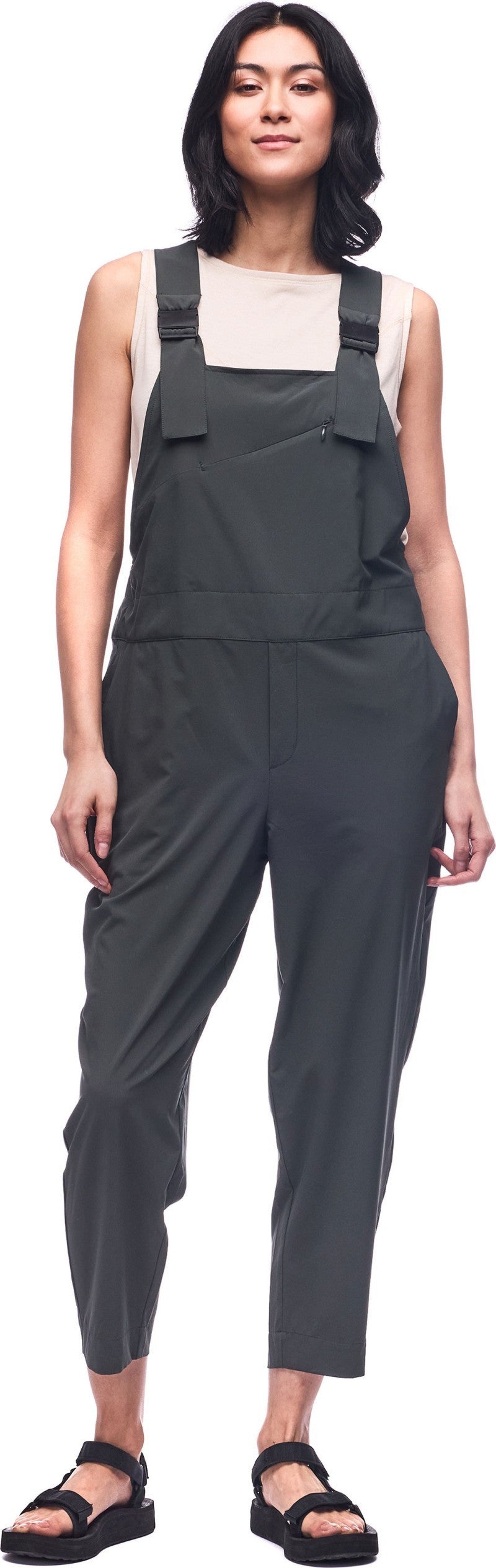 Arin Overalls - Womens - pine 1