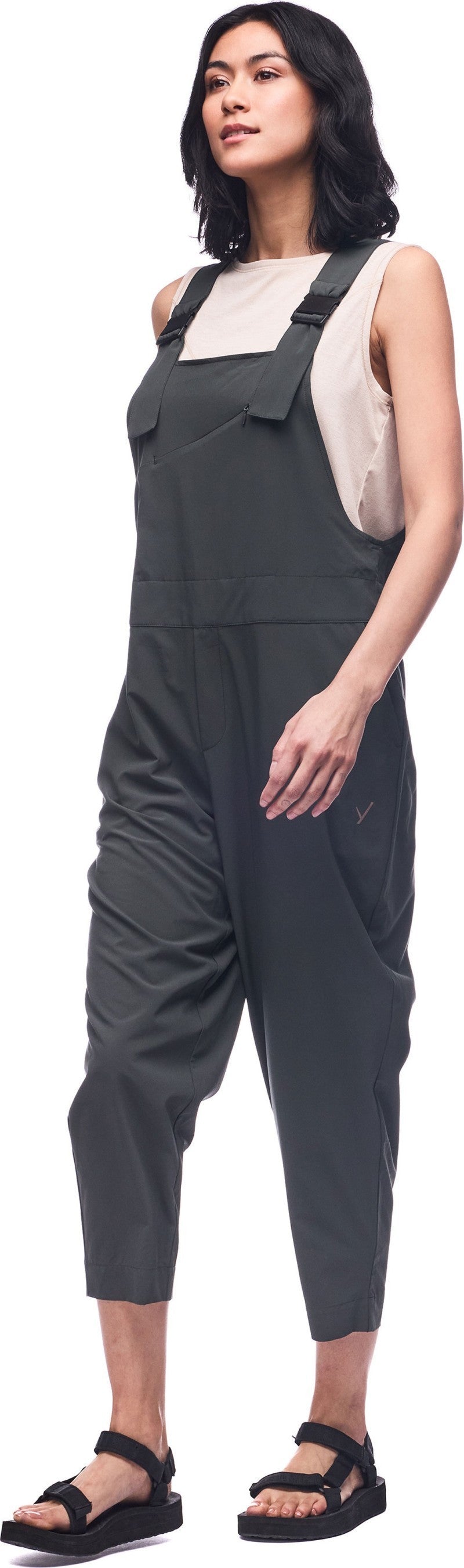 Arin Overalls - Womens - pine 1