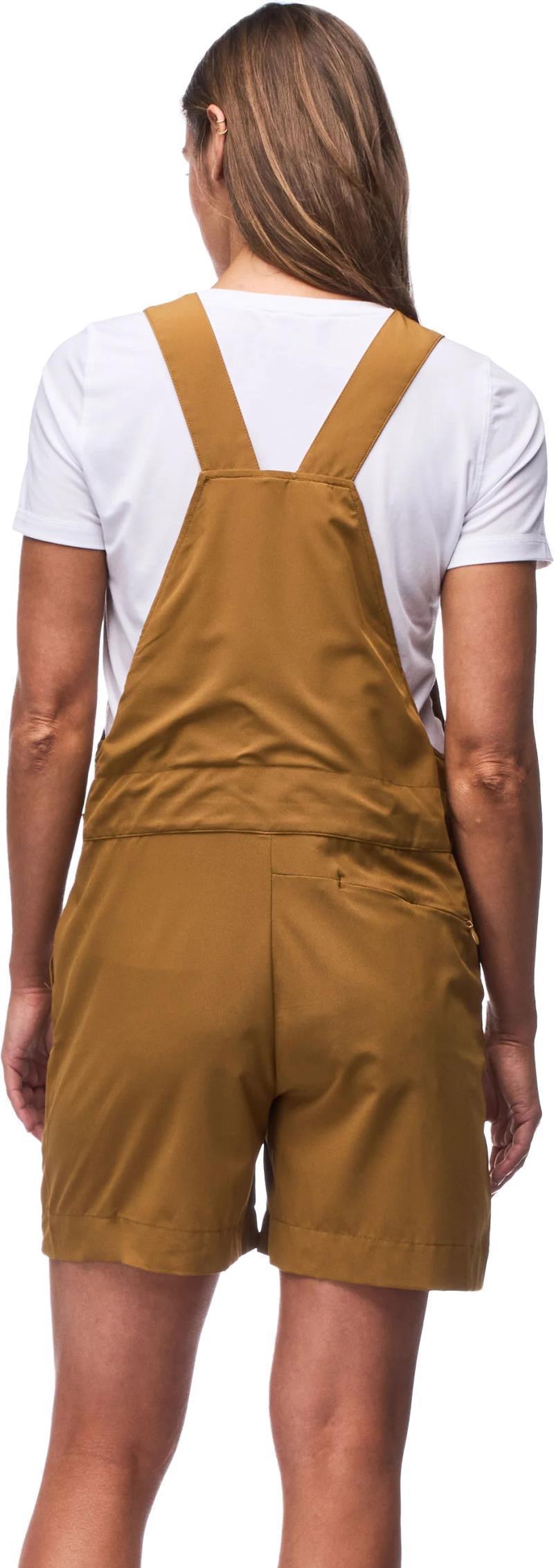 Arin Short Overalls - Womens - Bronze 3