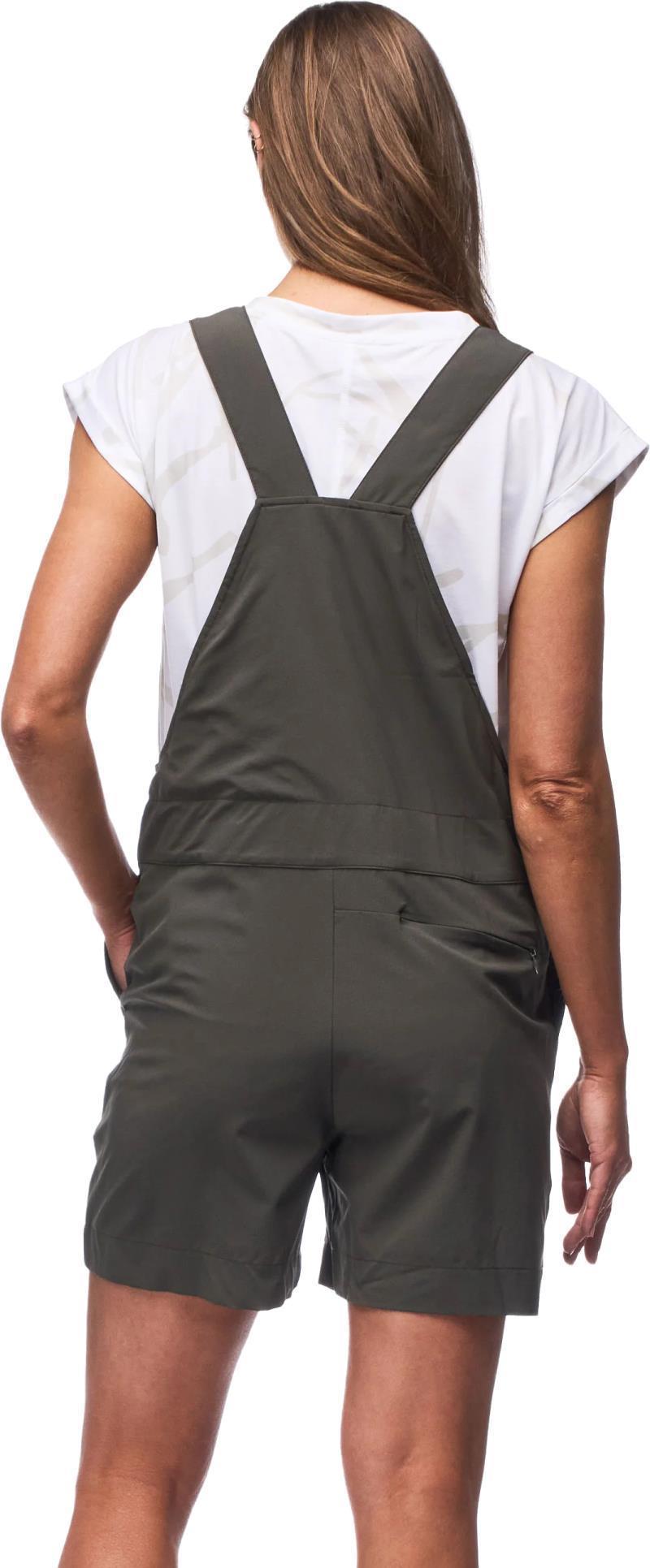 Arin Short Overalls - Womens - Night Owl 3