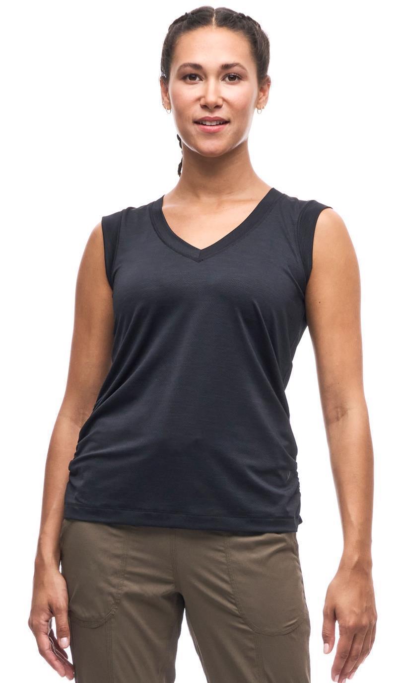 Astrid II Sleeveless Shirt - Womens - Black 1
