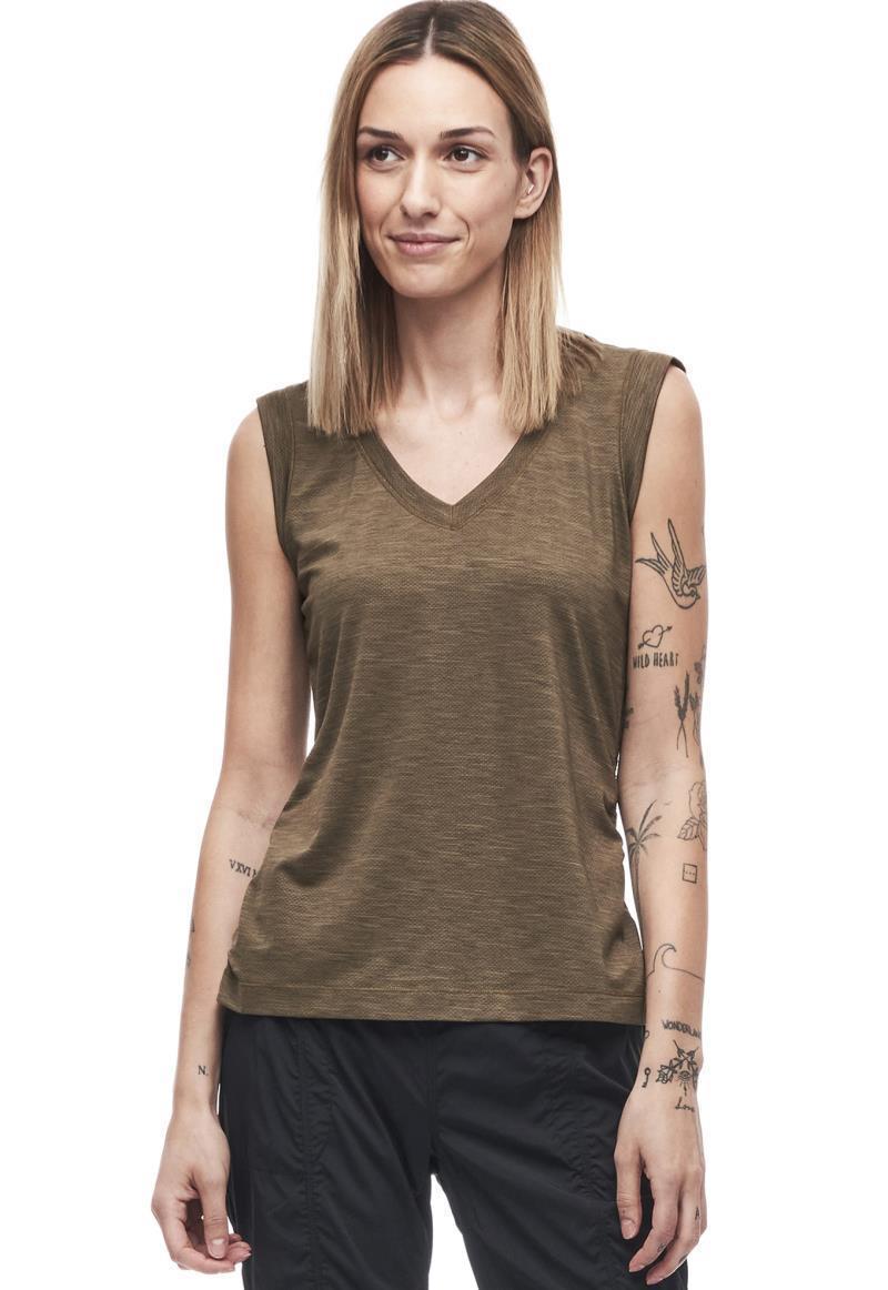 Astrid II Sleeveless Shirt - Womens - Dark Topaz 1