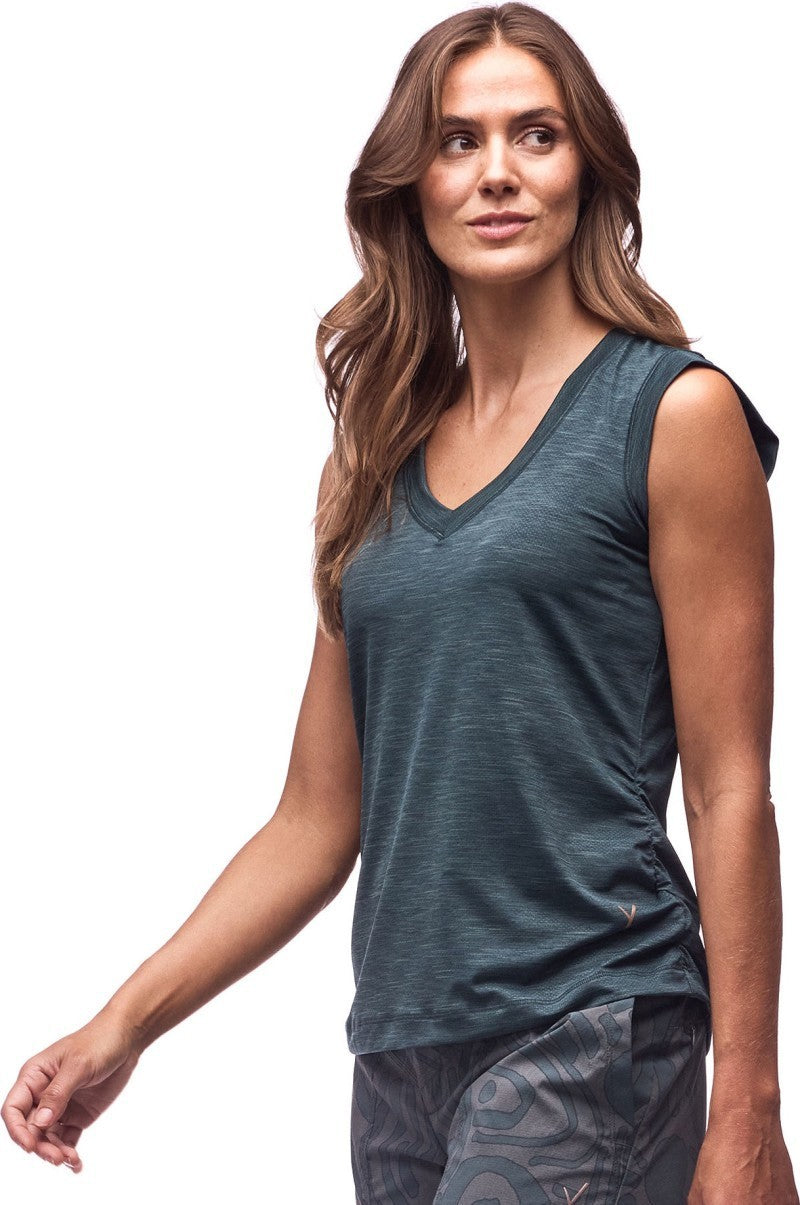 Astrid II Sleeveless Top - Womens - peacock 1