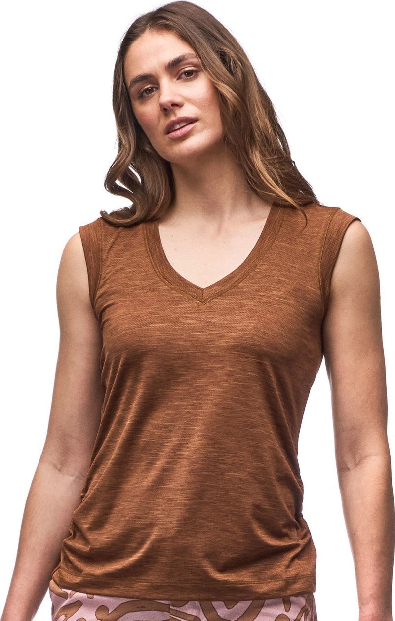 Astrid II Sleeveless Top - Womens - praline 1
