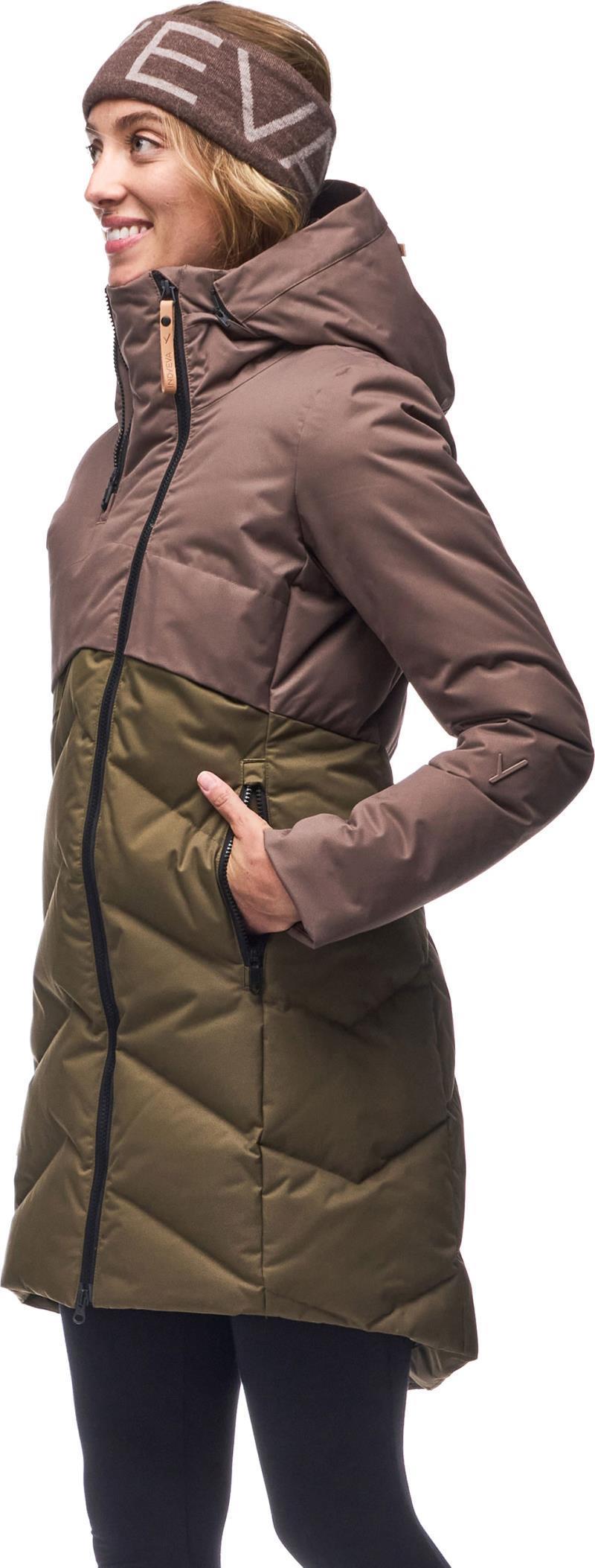 Ayaba III Mid Down Jacket - Womens - tuscan / dark topaz cb 1