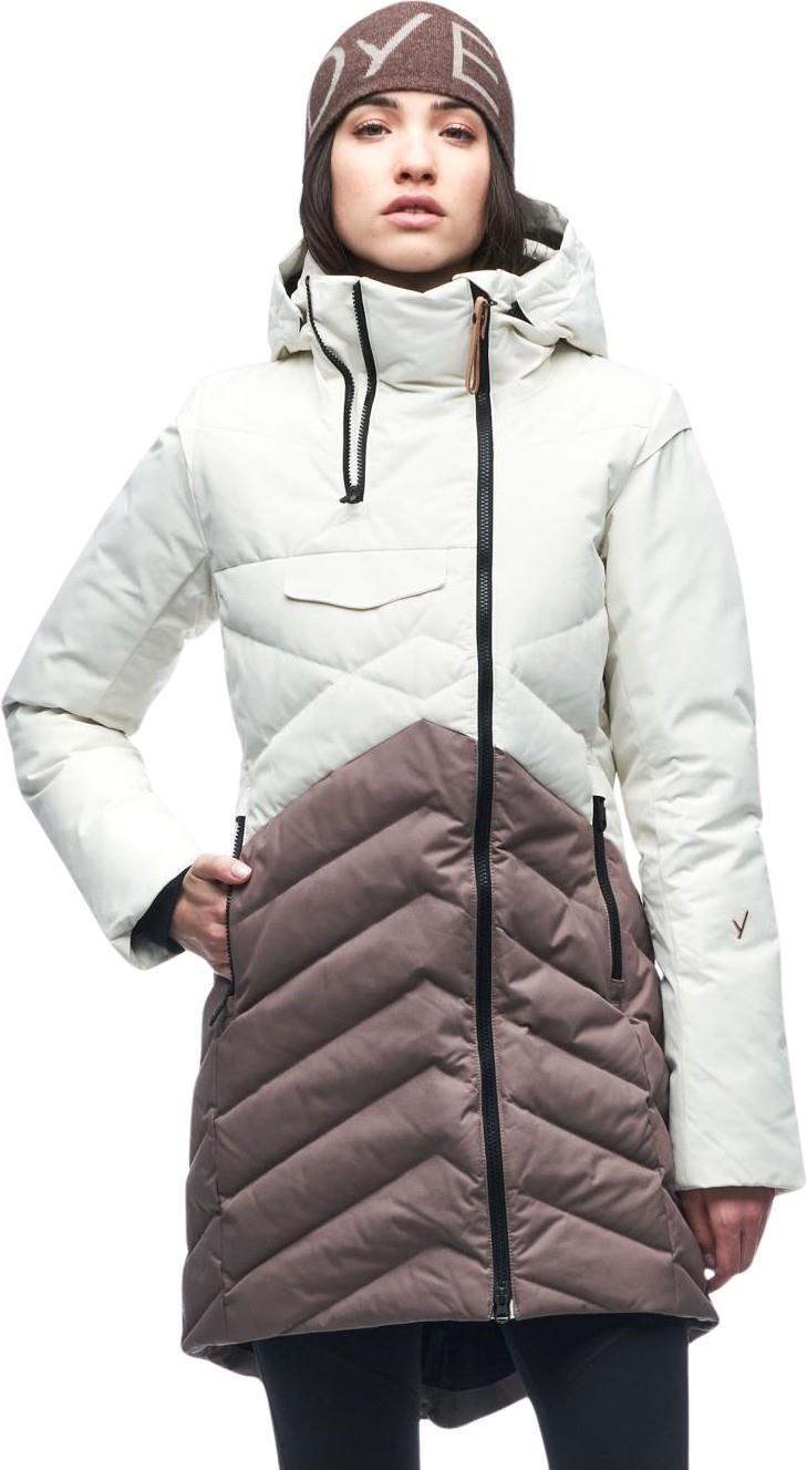 Ayaba II Jacket - Womens - Winter Cloud / Peppercorn CB 1