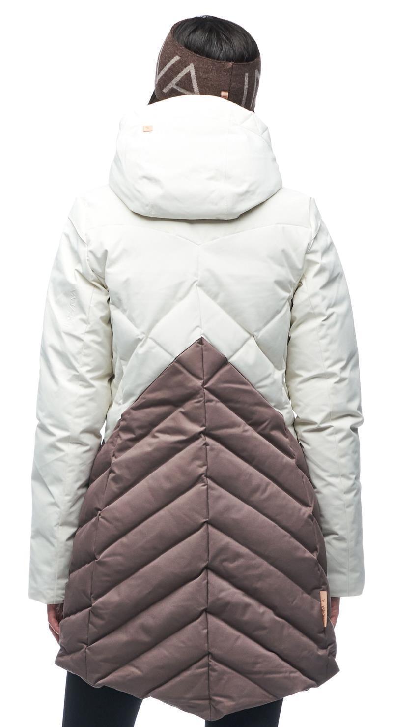 Ayaba II Jacket - Womens - Winter Cloud / Peppercorn CB 3