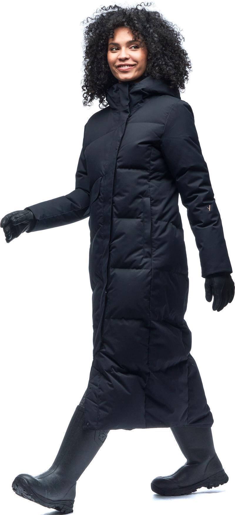 Ayaba Long Jacket - Womens - Black 2