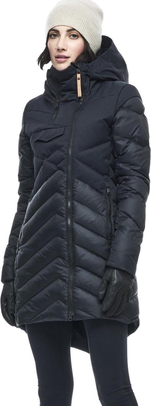 Ayaba Mix Jacket - Womens - Black 1
