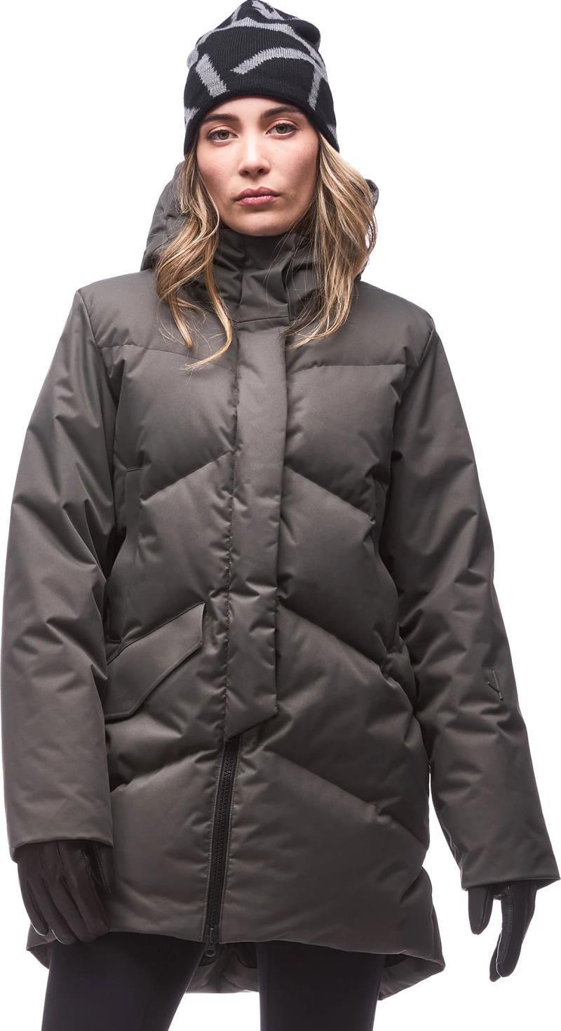 Ayaba Simplified Mid Down Jacket - Womens - cypress 1