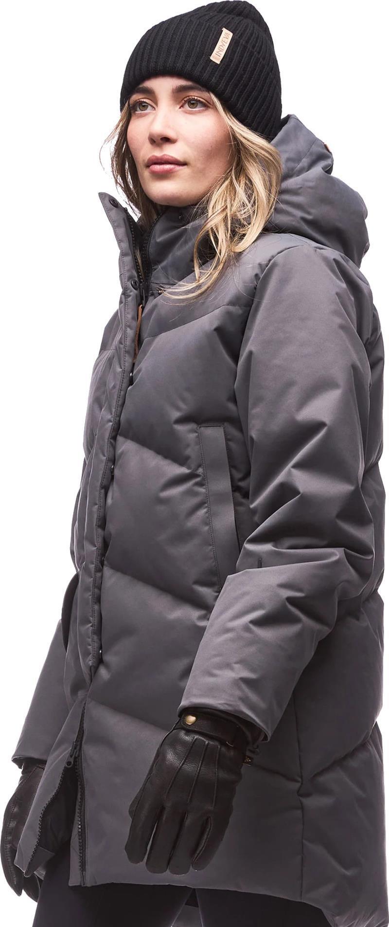 Ayaba Simplified Mid Down Jacket - Womens - storm sky 1