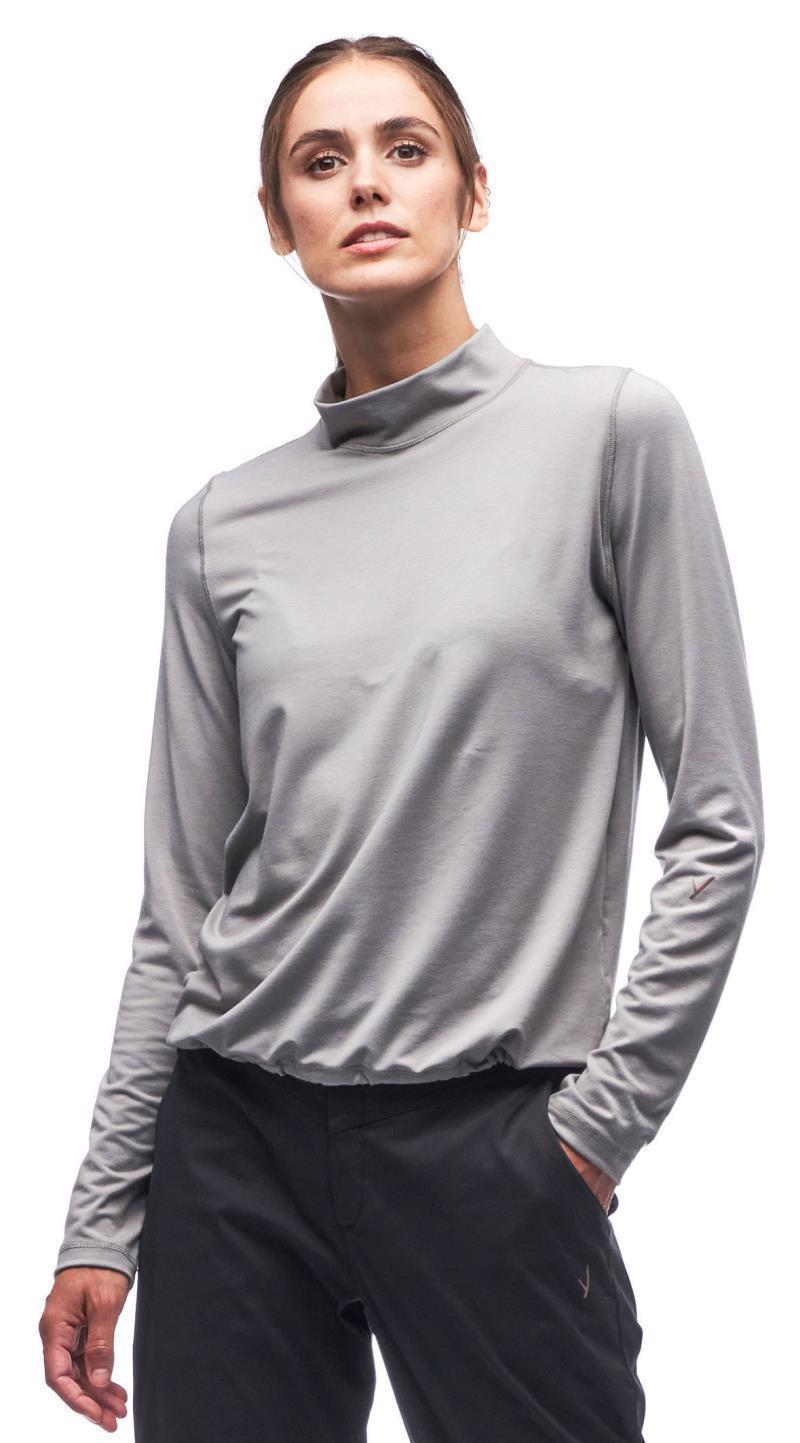 Baris LS Mock-Neck Sweater - Womens - Matcha 1