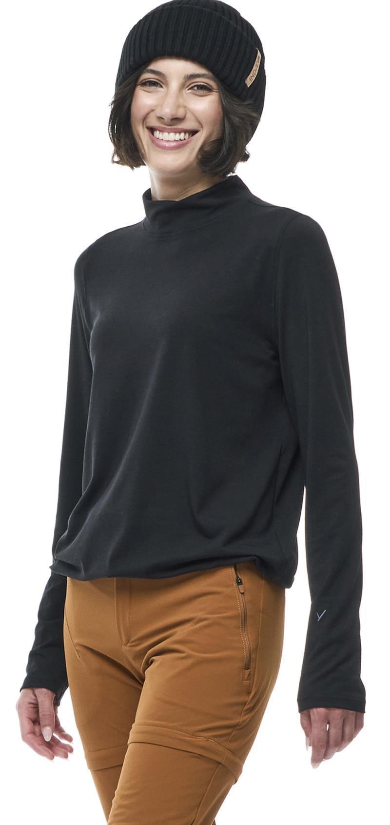 Baris LS Shirt - Womens - Black 3