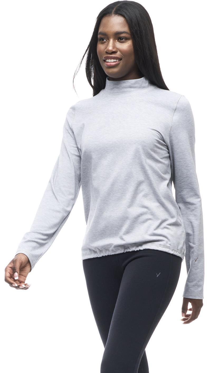Baris LS Shirt - Womens - Grey Heather 3