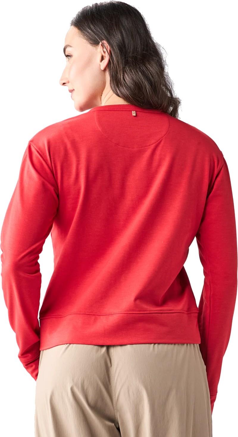 Belar Crewneck - Womens - tomato 1