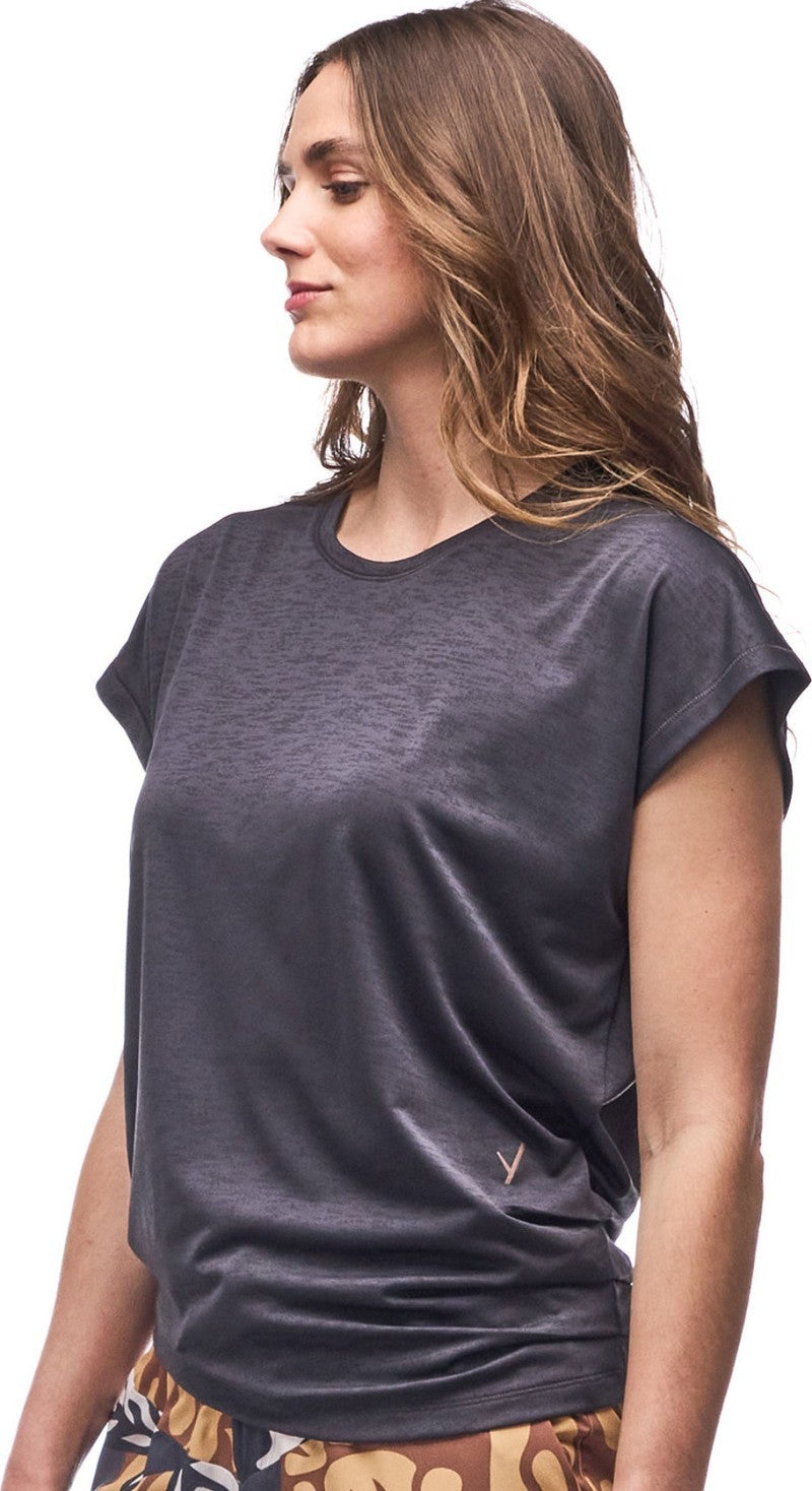 Berga SS Shirt - Womens - hematite 1