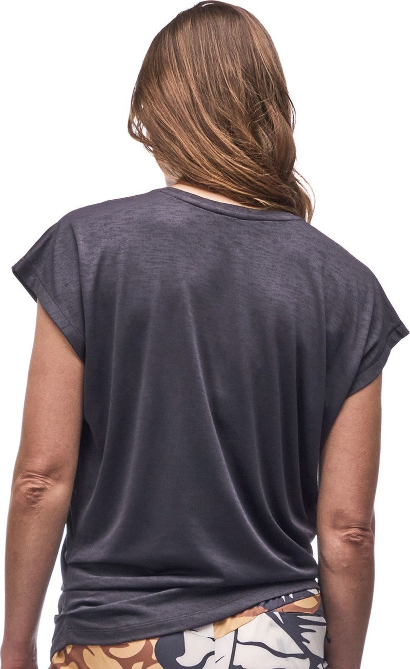 Berga SS Shirt - Womens - hematite 1