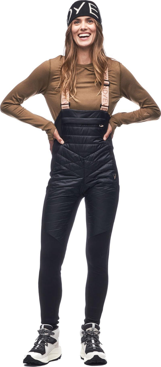 Boon Insulated Fleece Bibs - Womens - Black 1