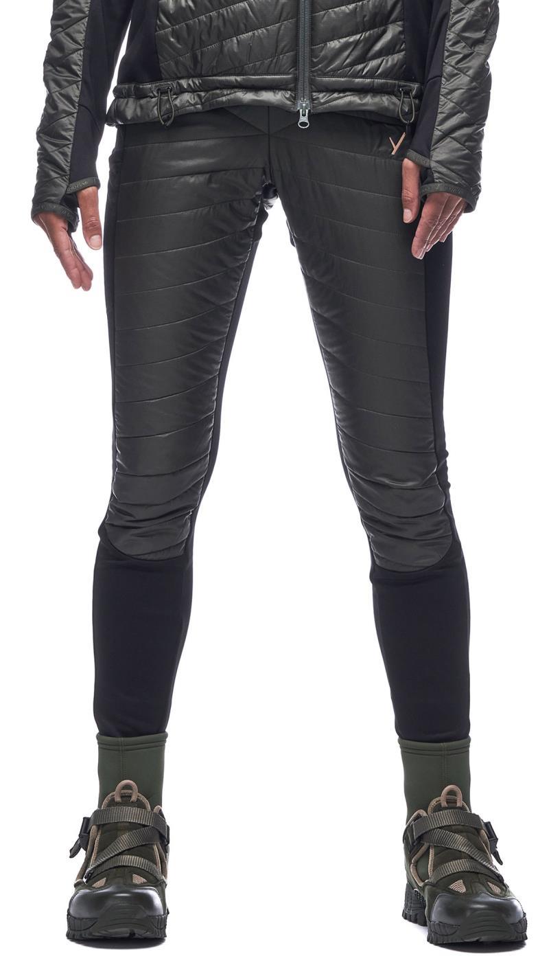 Boon Light Insulated Fleece Pants - Womens - Cypress / Black CB 1