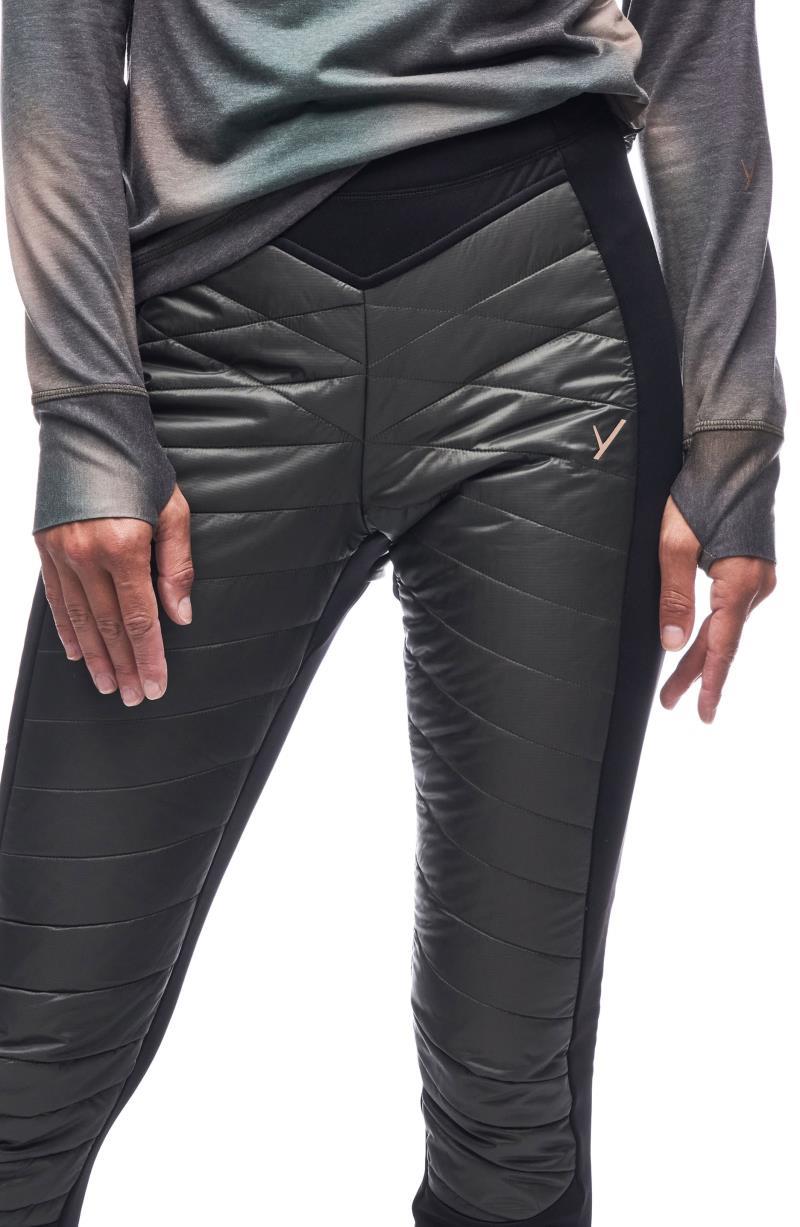 Boon Light Insulated Fleece Pants - Womens - Cypress / Black CB 4