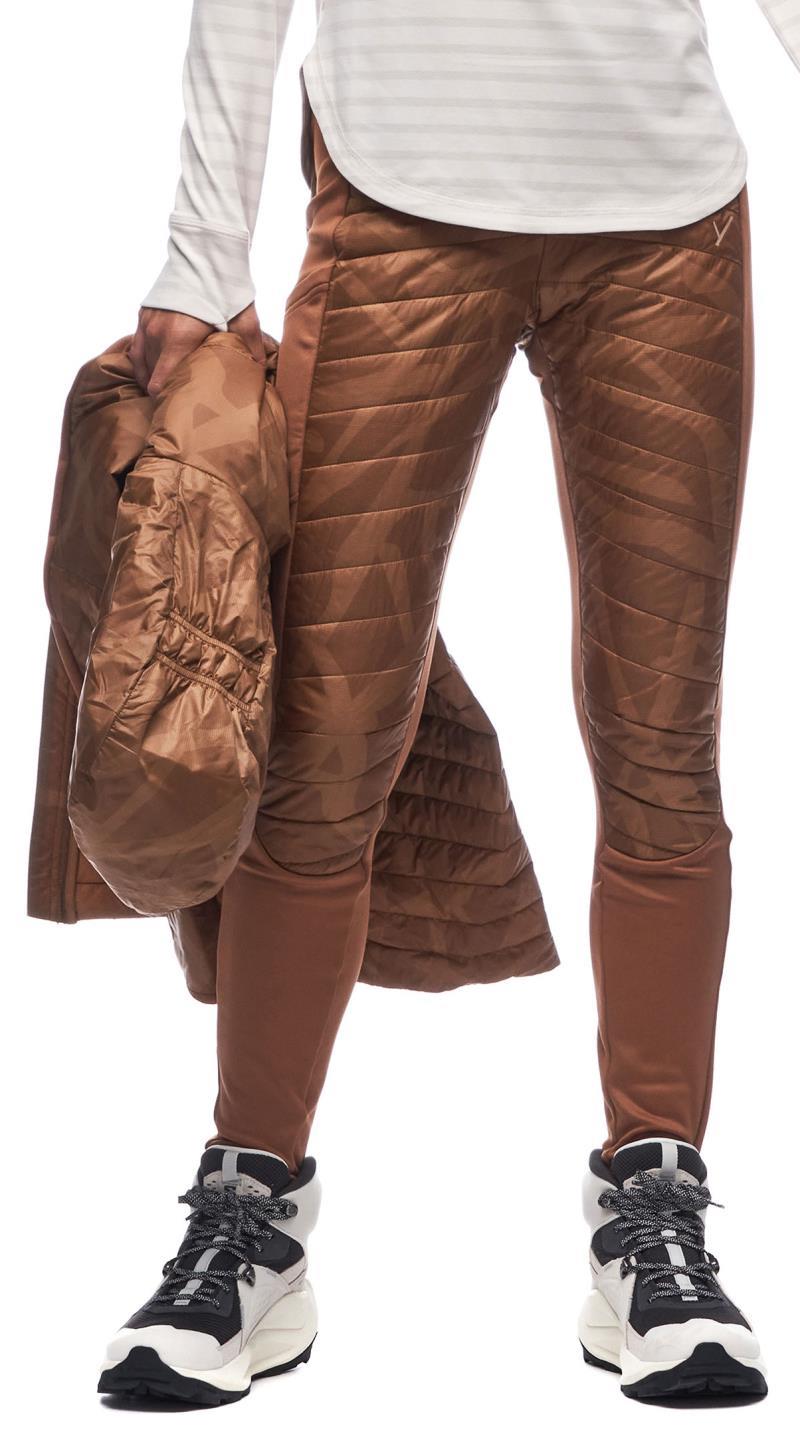 Boon Light Insulated Fleece Pants - Womens - Toffee Root CB 1
