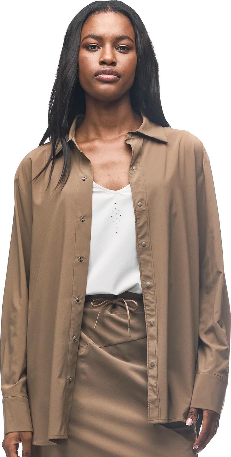 Breezy Top - Womens - umber 1