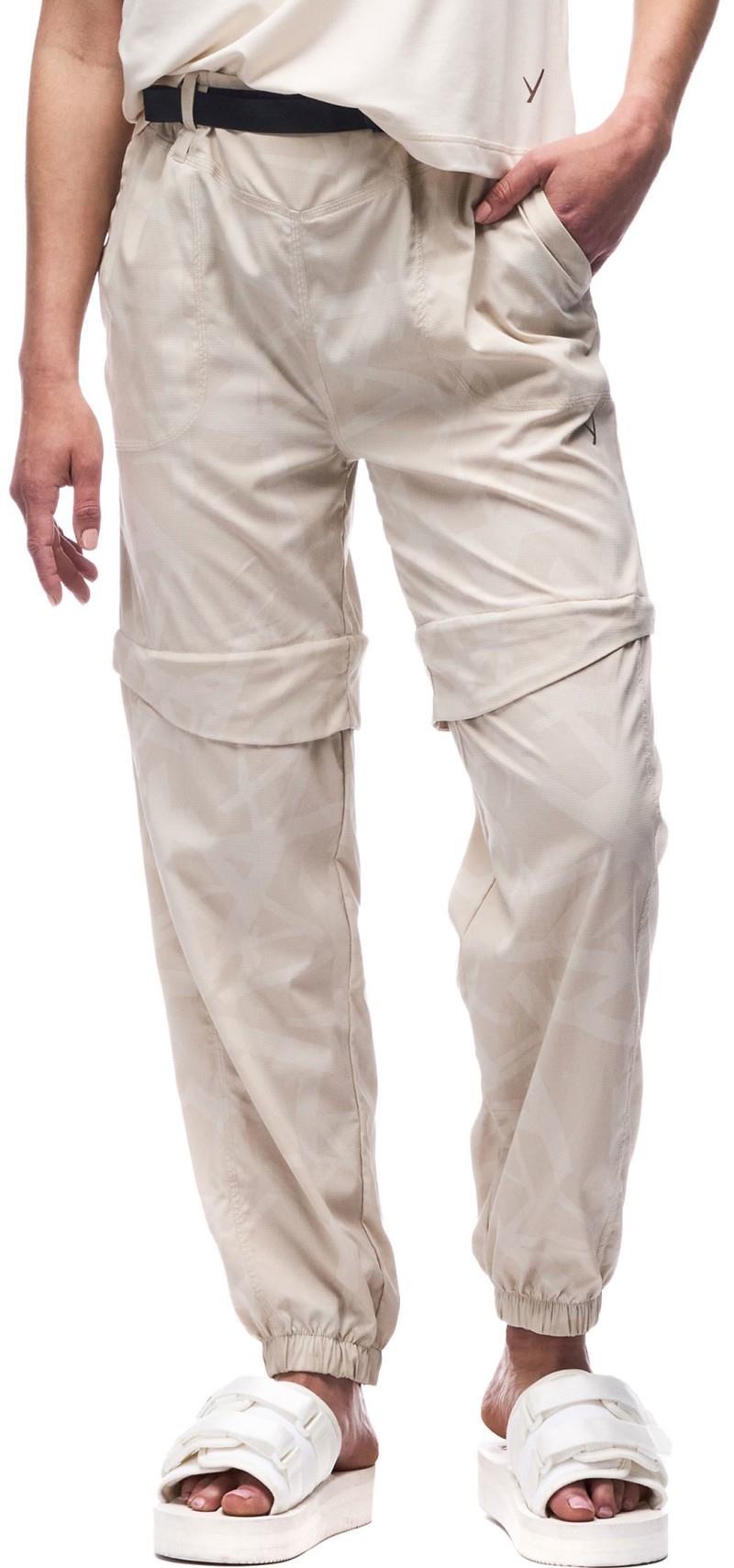 Cabrio Pants - Womens - sandy taupe y print 1