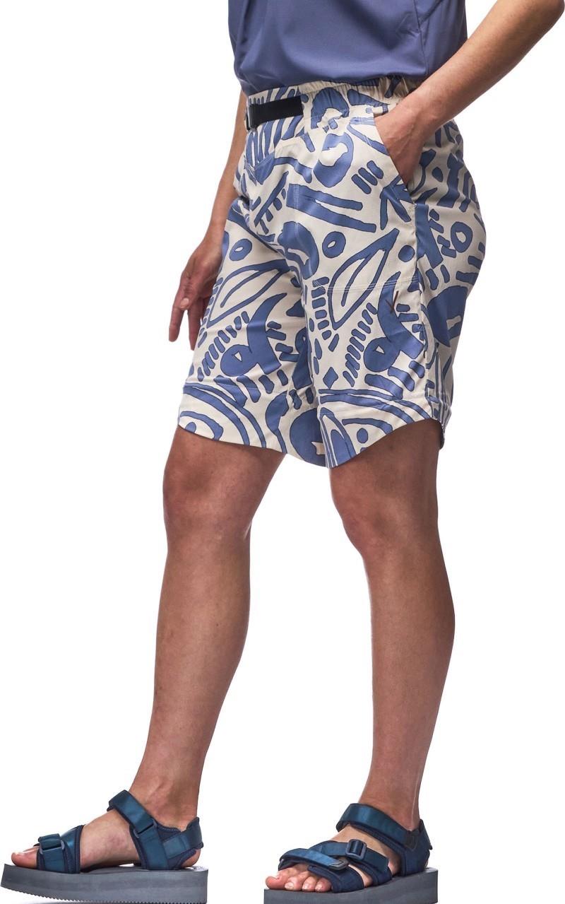 Cabrio Pants - Womens - summer blue cyclone print 1