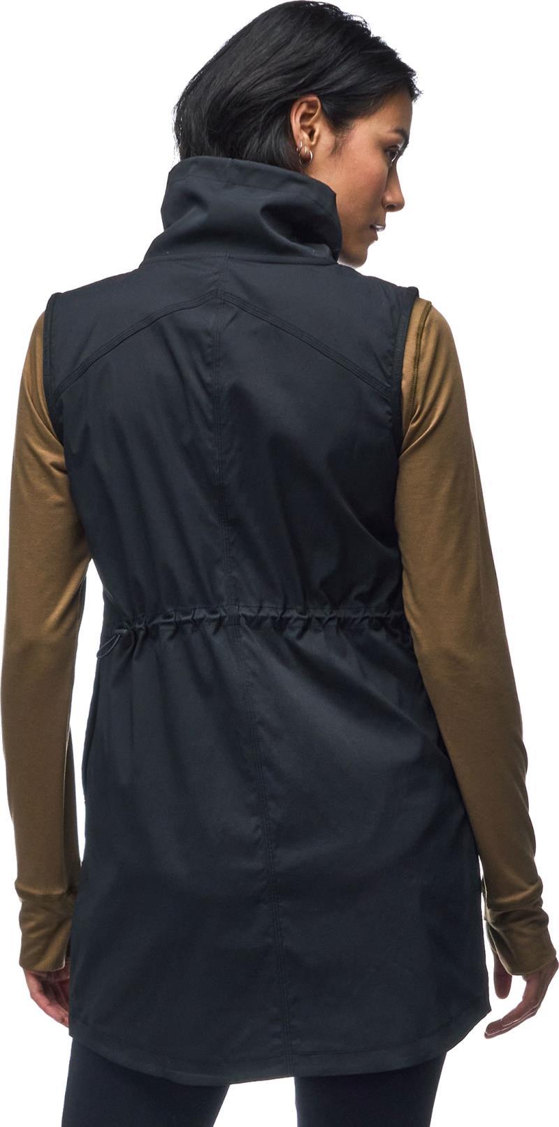 Cangur High Collar Tunic - Womens - Black 3