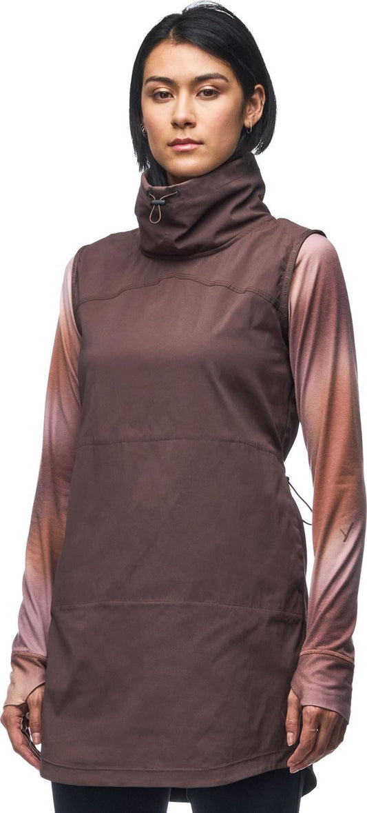 Cangur High Collar Tunic - Womens - Hickory 1