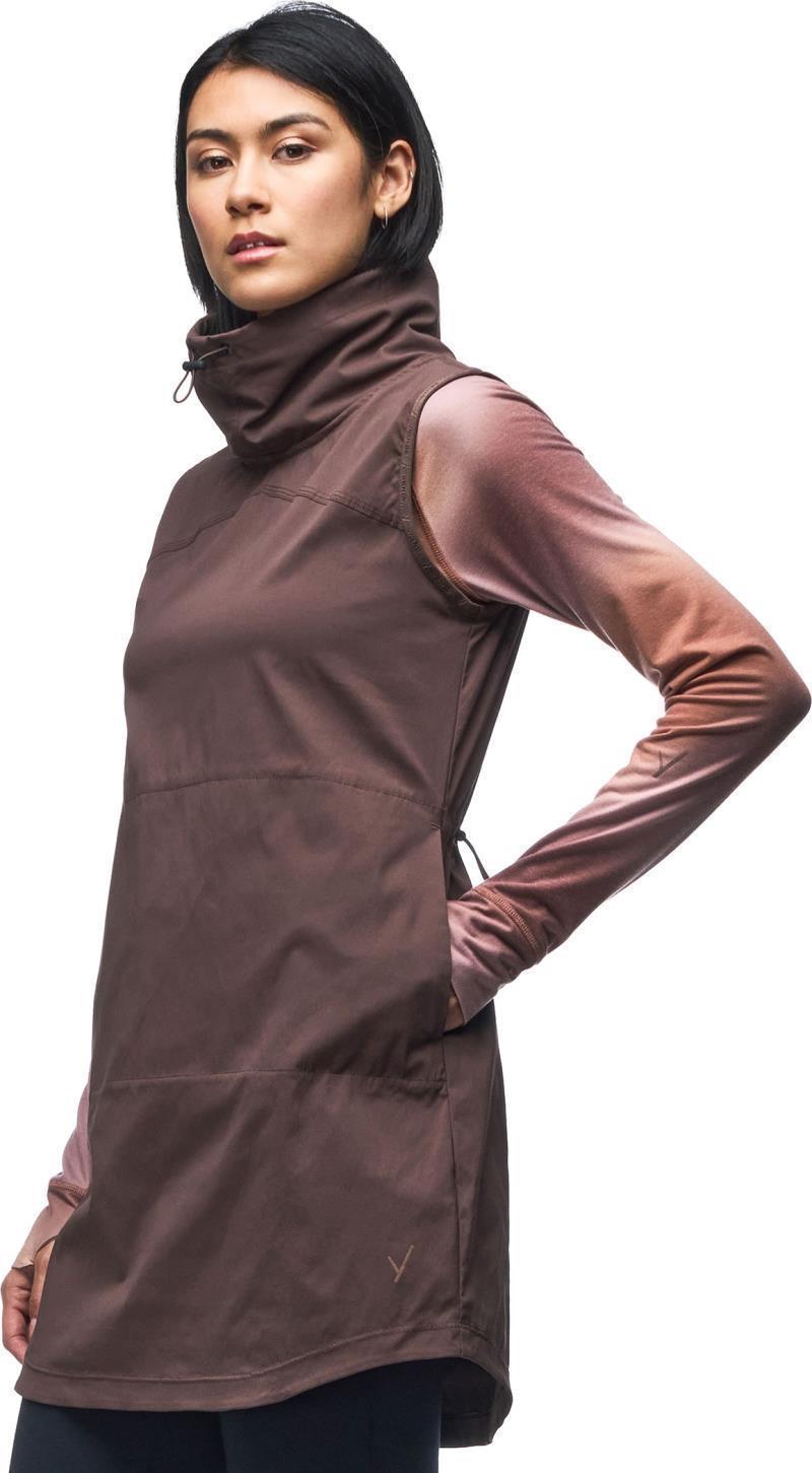 Cangur High Collar Tunic - Womens - Hickory 2