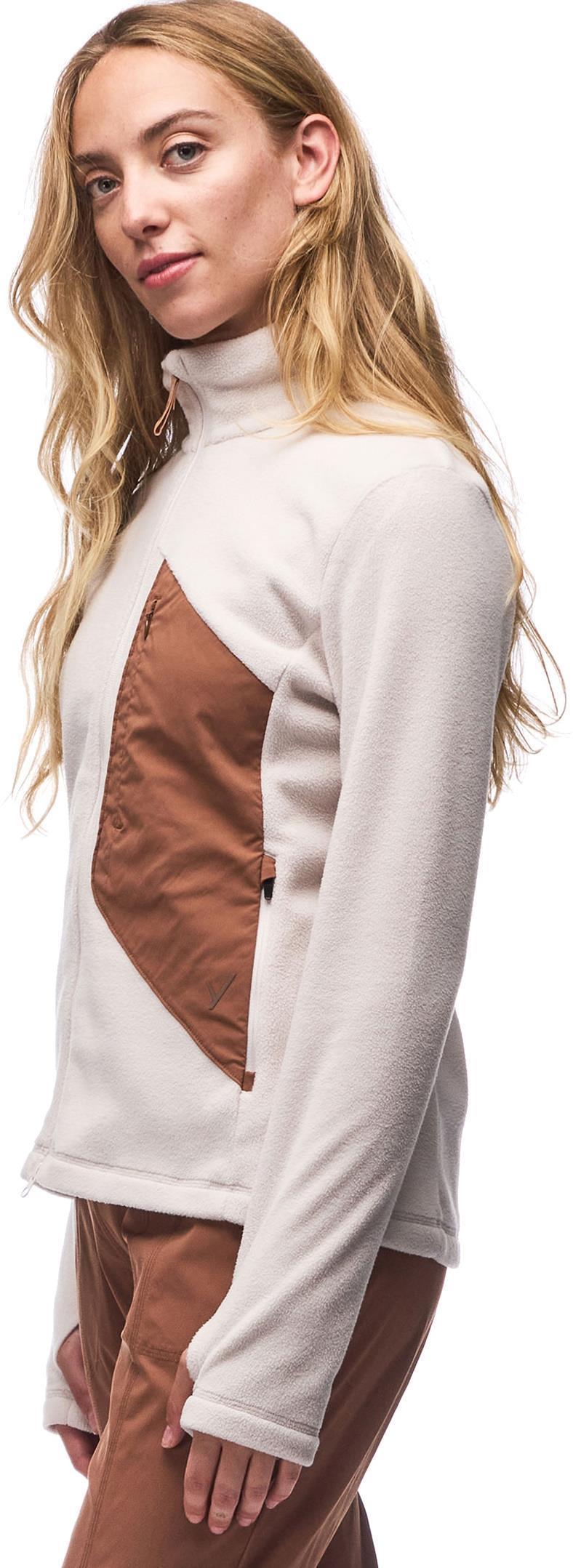 Comodo Fleece Full Zip - Womens - rain / oak cb 1