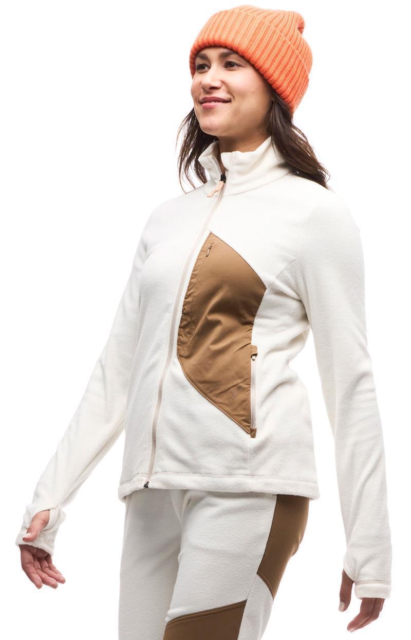 Comodo Full-Zip Fleece Vest - Womens - Ecume 2