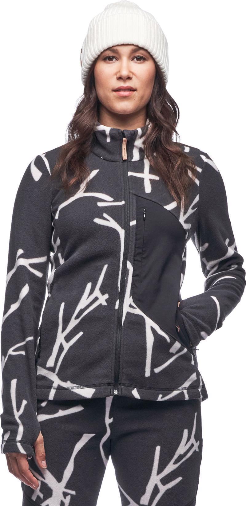 Comodo Full-Zip Fleece Vest - Womens - Mercure Y Print 1