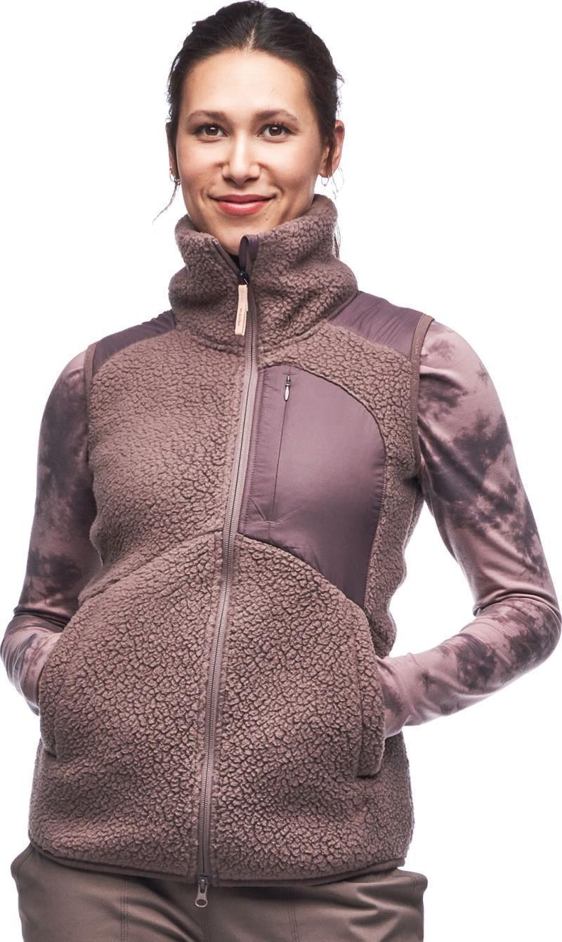 Cordero Full-Zip Sleeveless Vest - Womens - Rhodonite 1