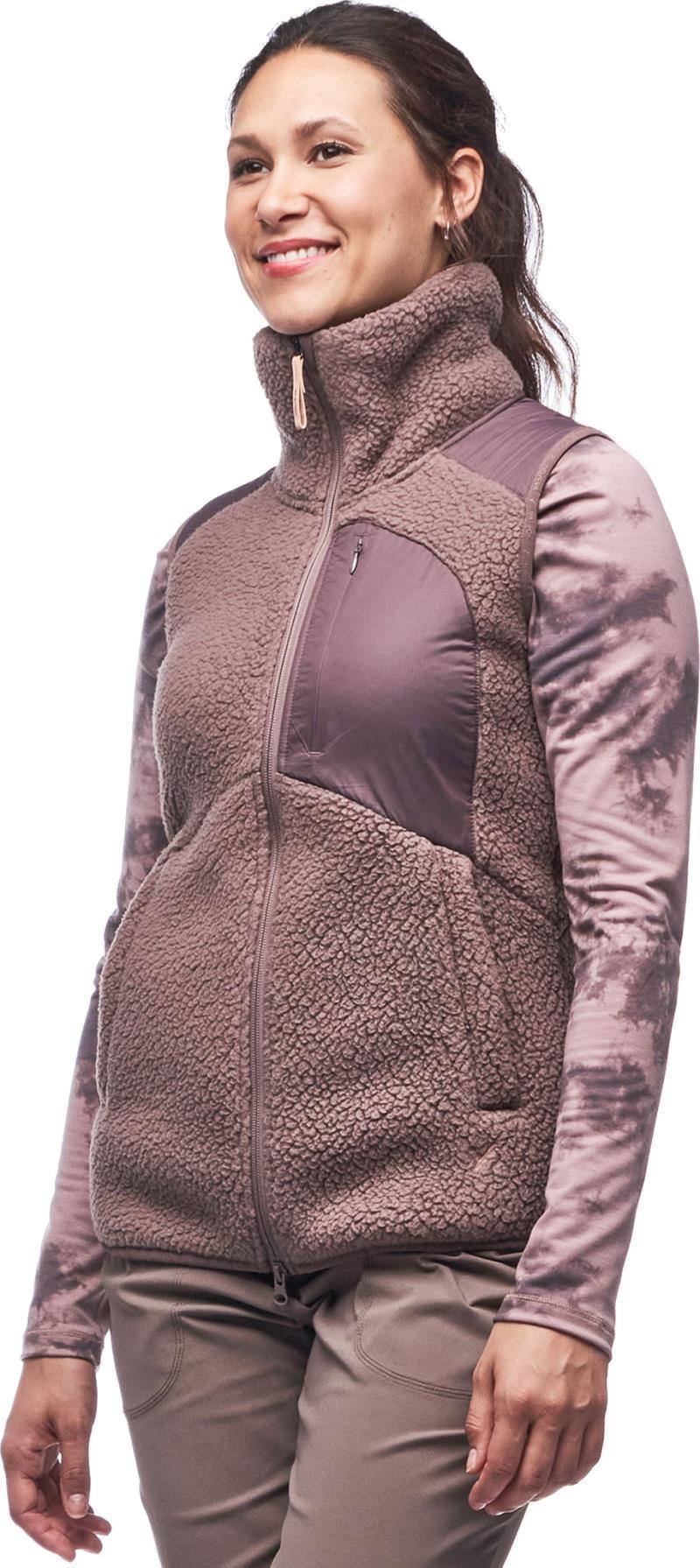 Cordero Full-Zip Sleeveless Vest - Womens - Rhodonite 2