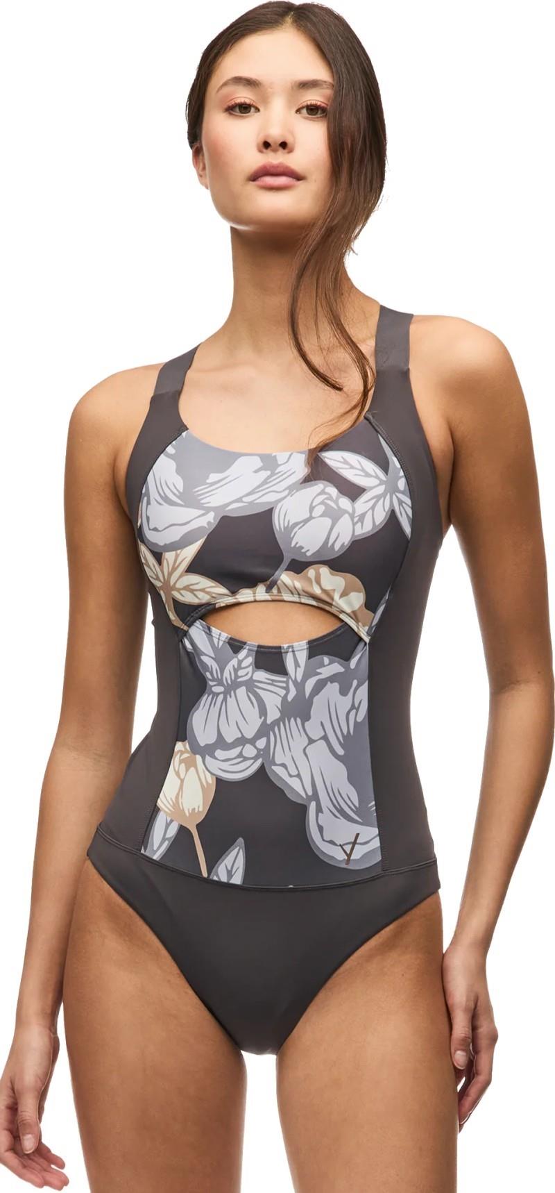 Delfino II One Piece - Womens - moondust peony / cb 1